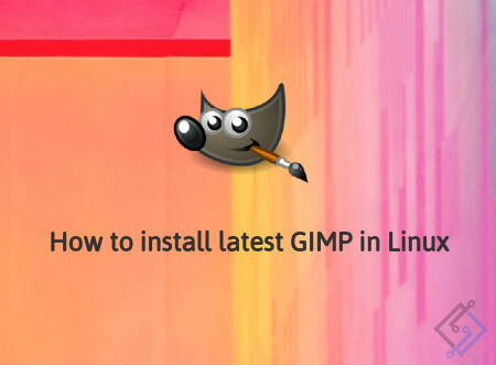 install gimp linux command line